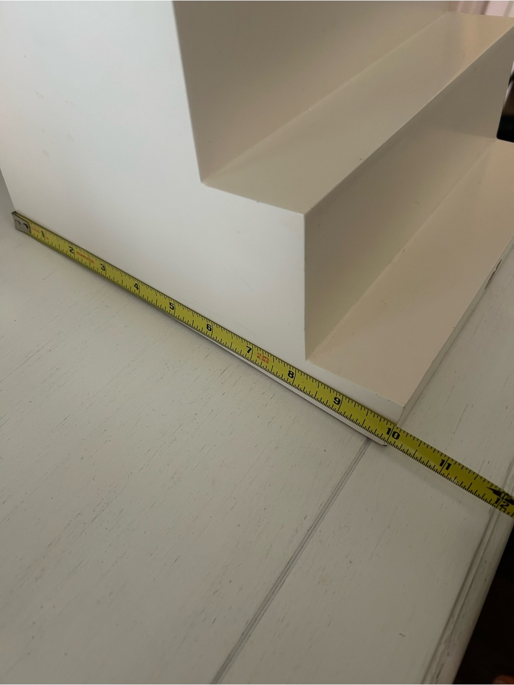 White Display Stair Shelf - Picture 9 of 9
